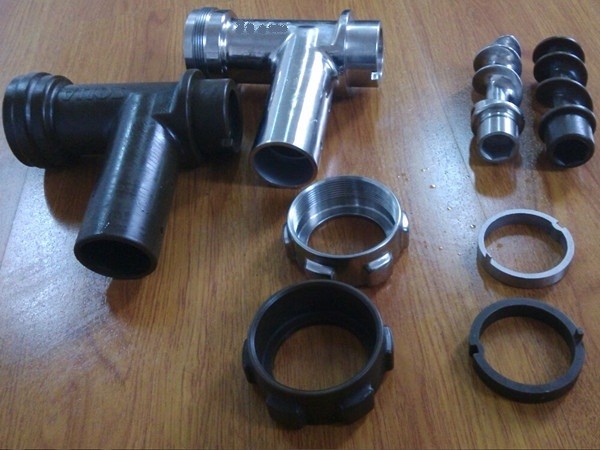 commerical stainless steel meat grinder parts