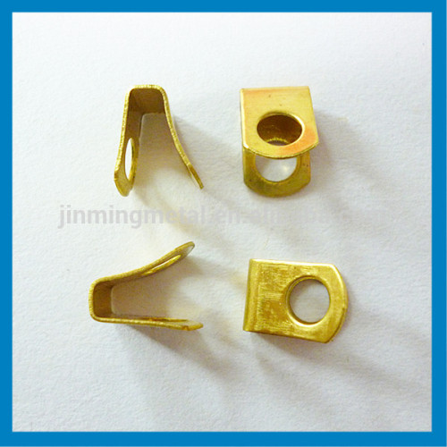 Small Decorative Metal Eyelet Clip In Gold