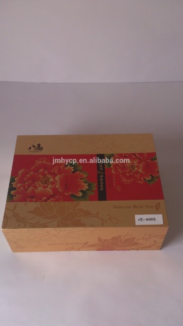 chinese tea in red color box