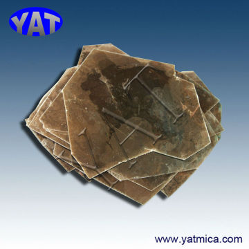 China Manufacturers Transparent thermal insulation NO. 3 ruby raw mica blocks / sheets