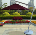 대리석 기초 태양 우산