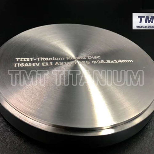 Tmt Titanium Disc Astm F136 Gr23 1