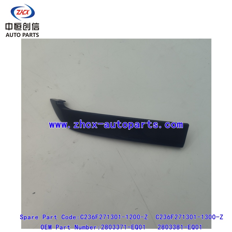 Пярэдні аздабленне бампера Front bumper trim