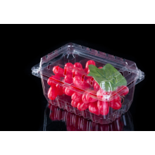 Экологичная прозрачная коробка с фруктами