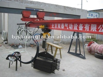 Pneumatic overhead Bridge jib Crane at harbour