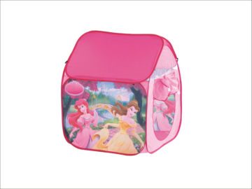 children play tent