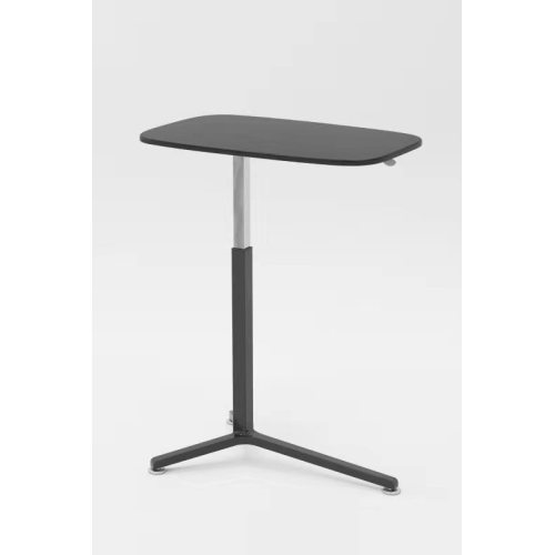 Sit stand bed table Black