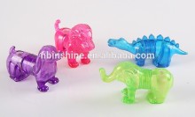 Professional factory supply cute animal shape pencil sharpener , novelty plastic single hole pencil sharpener