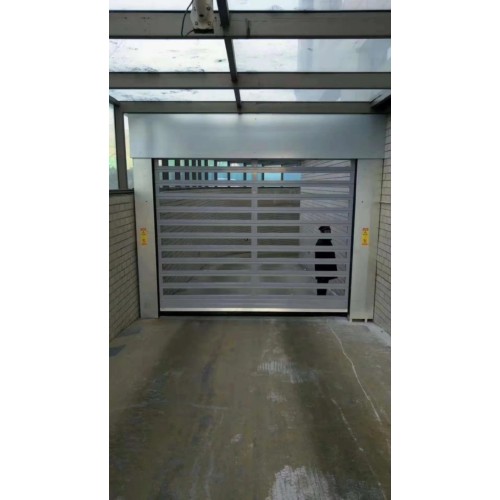 Aluminum alloy turbo hard fast door