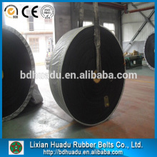 High Temperature Resistant Side Wall Rubber Conveyor Belts for IRON / STEEL / MINE FACTORIES