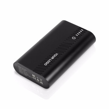 Powerseed Dual USB LCD 10000mah Portable Fast Charger Powerbank