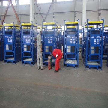 Offshore Container DNV Rack Argon Cylinder Rack