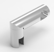 Round Support Bar T-Connector