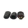 M16 3Pin Outdoor Led Lighting Waterproof Connector Cable