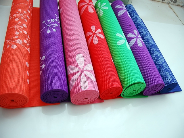 Pvc yoga mat of Printing