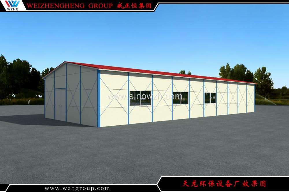 Prefabricated Camp Steel Warehouses