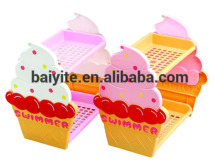 Multifunctional plastic rack Ice-cream style plastic rack