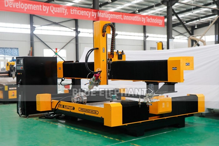 Auto Tool Changer CNC Router Machine for 3D Marble Granite Stone Sculpture Making Price