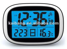 Jumbo Digital LCD Clock Radio Controlled Clock