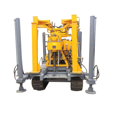 200m crawler water well drilling machine crawler water drilling equipment