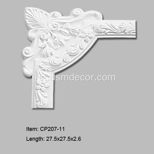 Polyurethane Carved Panel Molding e tummeng