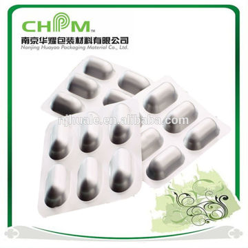 plastic coated aluminum foil for alu alu foil