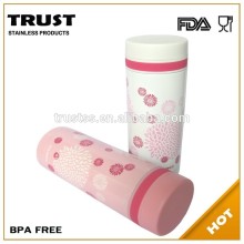 2015 new design vacuum mug fashional thermos lady cup thermos mug bachelor mug vacuum cup straight mug