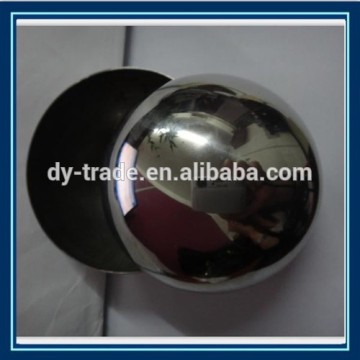 400mm manufacturer stainless steel hemisphere for ornament decoration