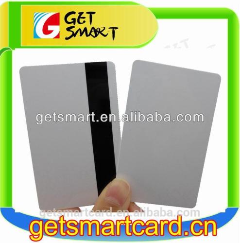 Top quanlity pvc magnetic blank card