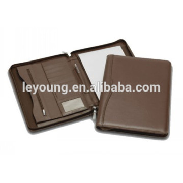 Genuine Leather Office Organizer File Holder