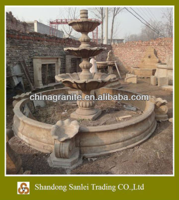 3 tier antique fountain