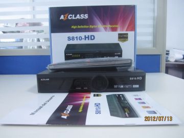 High Definition Hd Pvr Satellite Receiver , Electronic Program Guide Az Class 810hd
