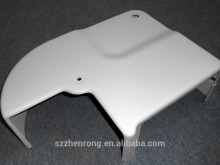 Thermoforming plastic shell for industry machines