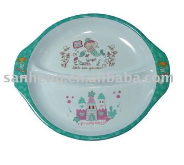 kid's melamine plate