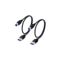 Braided USB 0 Short Cable