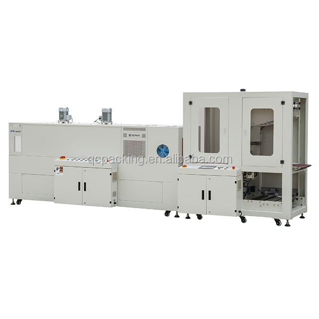 BTX-6040A+BM-6040 PE Film Bottle Heat Shrink Tunnel Wrap Packing Machine