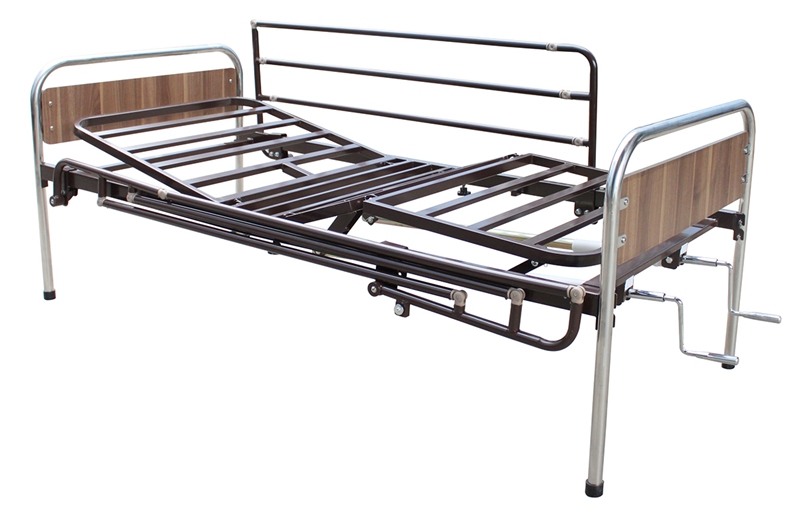 Adjustable Crank Nursing Bed
