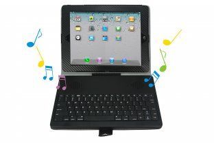 Oem Adjustable Wireless Apple Leather Ipad Keyboard Case Bluetooth Keyboard