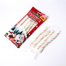 OEM Halal Multi-Colored Fruit Flavored Marshmallow Box - Christmas Theme