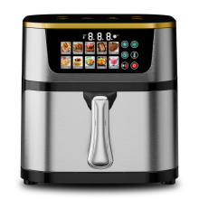10L Stainless Steel Air Fryer with Non-stick