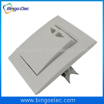 Europe 2gang Electrical wall switch with indicator light