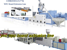 WPC Construction Formwork Production Line