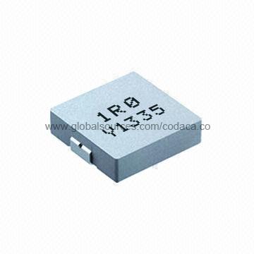 Molded inductor with high saturation