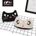 Custom cute cartoon cat PU pencil case