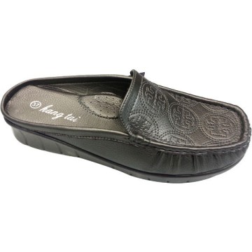 high quality pu slipper/lady slipper/wholesale slippers/fashion slippers