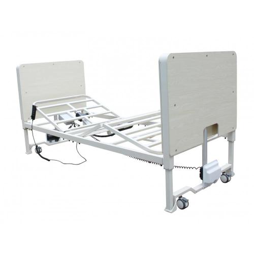 Adjustable height electric nursing bed