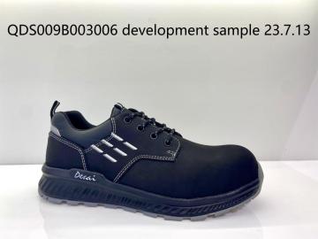 Men's steel toe safety shoe