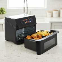 Double Use Pot with Detachable Guard Air Fryer