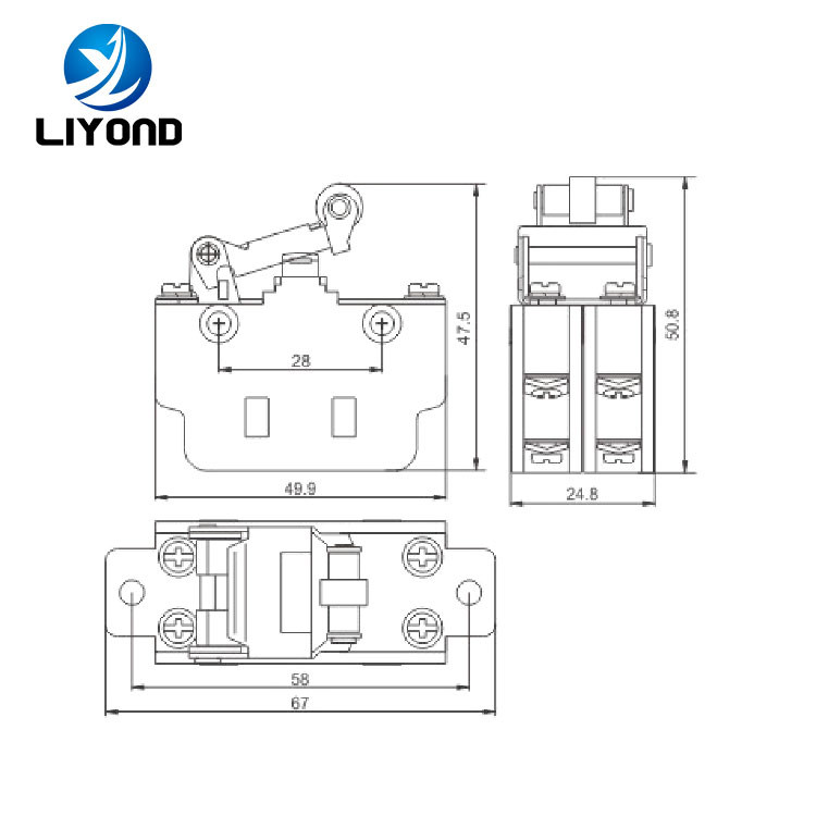 RCSK-1-22W mechanical micro switches limit switch electric power switch