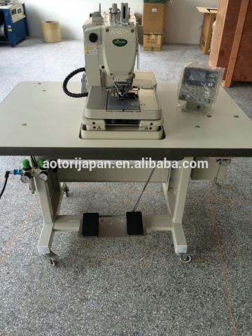 Computerized Eyelet Button Hole Sewing Machine / Electronic Eyelet Button Holing Machine